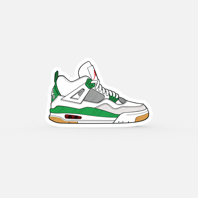 Jordan 4 SB Pine Green Pinstripe